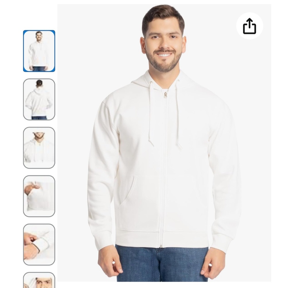 Fruit of the Look Men’s Full Zip Hoodie